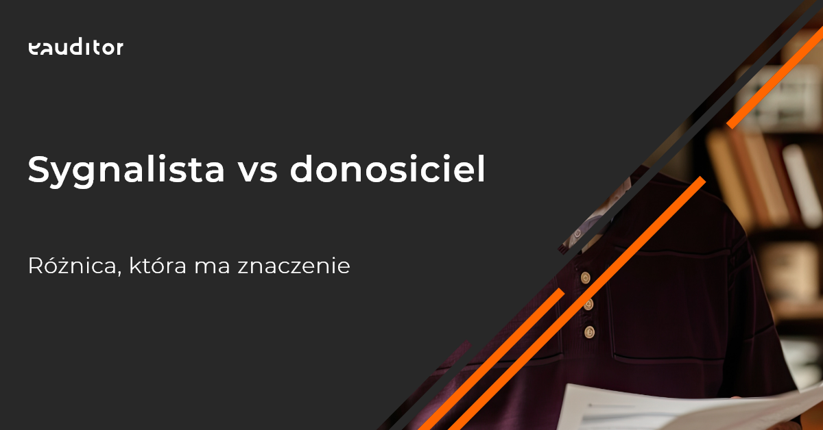 Sygnalista vs donosiciel